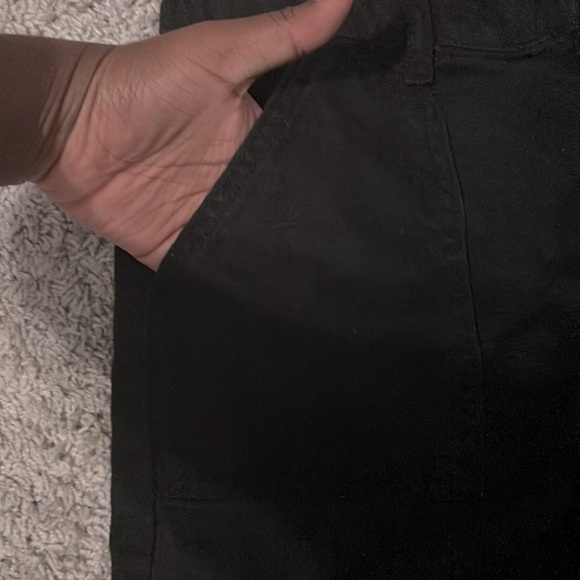 💐Black wide leg cargo pants - Picture 4 of 4